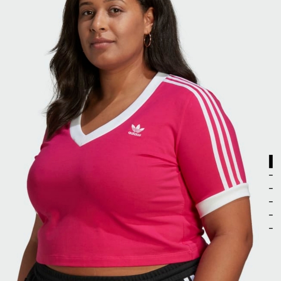 Adidas Plus Size Crop Top, Sz 4X - Picture 3 of 5